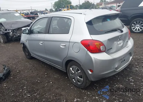 2015 Mitsubishi Mirage De/Rf from USA, damaged, VIN ML32A3HJ5FH031441